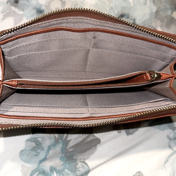 Margot Custom Colored Leather Wallet Wristlet BNNT - Picture 11 of 16